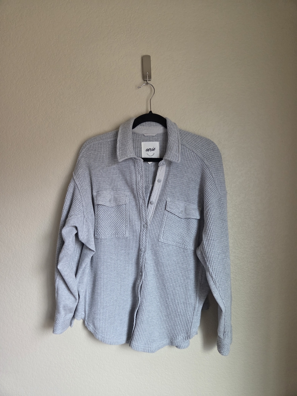 Aerie Lumberjane Waffle Shirt Size XS